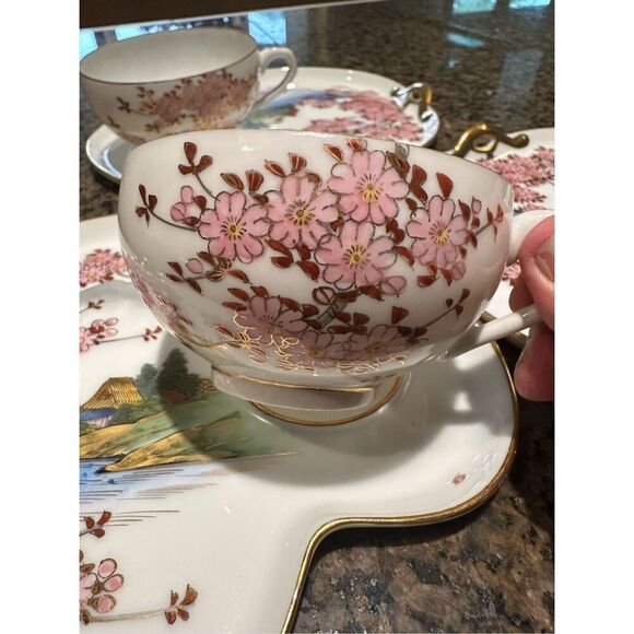 Vintage Koshida Japanese tea set - Picture 5 of 11